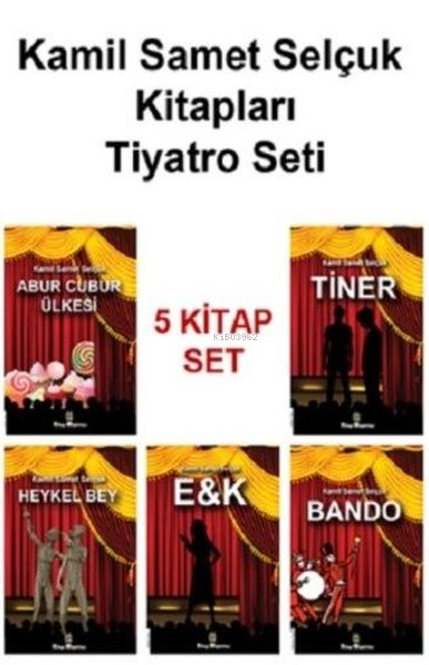  Kamil Samet Selçuk Kitapları Tiyatro Seti 5 Kitap Takım | Kamil Samet Selçuk Kitapları Tiyatro Seti 5 Kitap Takım | Kamil Samet Selçuk | Kitap Müptelası Yayınları | 2453326544617 