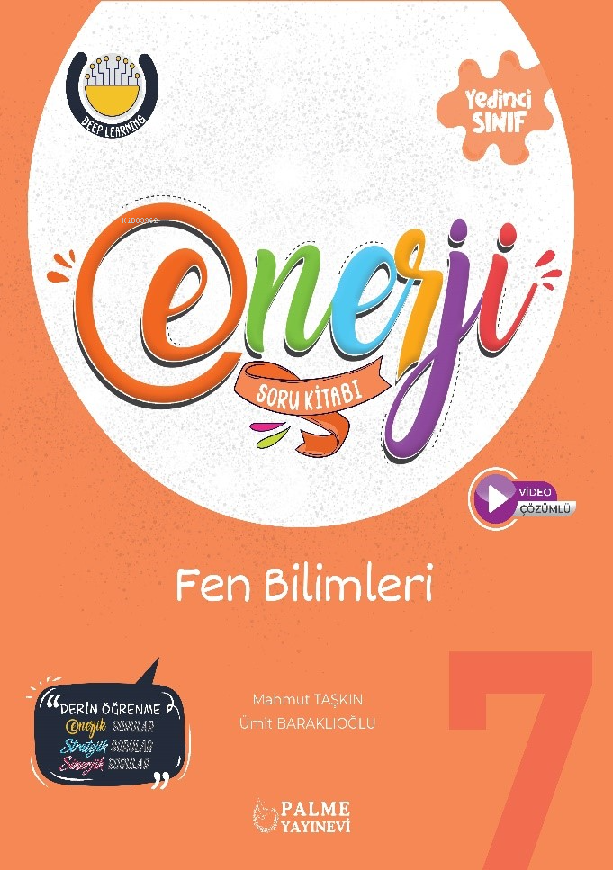 7.Sınıf Enerji Fen Bilimleri Soru Kitabı