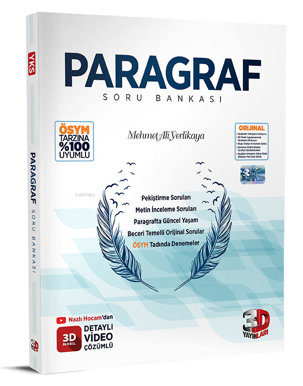 2024 3D Paragraf Soru Bankası