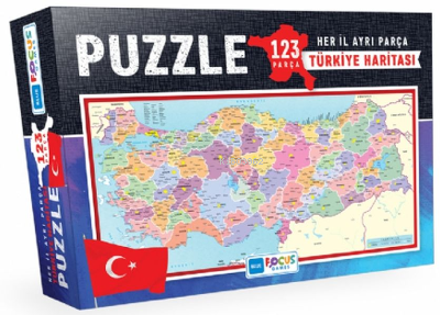 Türkiye Haritası - Puzzle