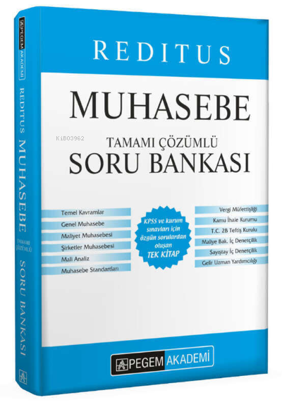  2022 KPSS A Grubu Muhasebe Soru Bankası | 2022 KPSS A Grubu Muhasebe Soru Bankası | Peril Özergün | Pegem Akademi Yayıncılık (Sınavlara Hazırlık) | 9780202100135 