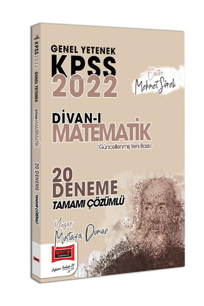 2022 KPSS Genel Yetenek Divan-ı Matematik Tamamı Çözümlü 20 Deneme