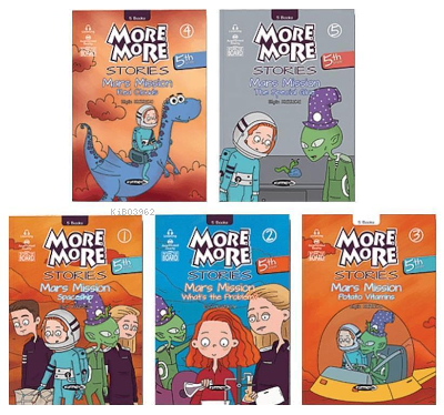 MORE & MORE ENGLISH HİKAYE SETİ (5 KİTAP)