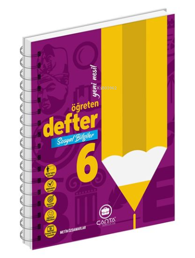 6.Sınıf Defter Öğreten Sosyal Bilgiler