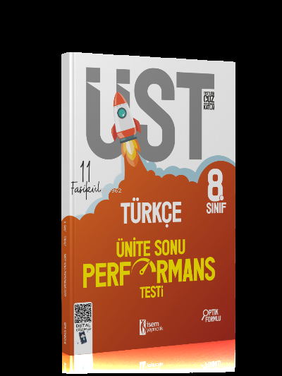 İsem 8. Sınıf Türkçe 11 Fasikül Ünite Sonu Performans Testi 2023