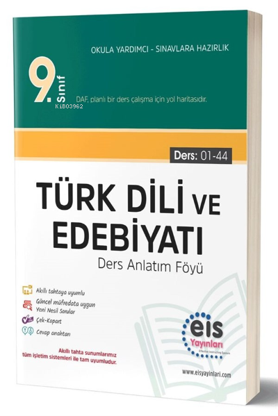 9.Sınıf  DAF  Türk Dili ve Edebiyatı