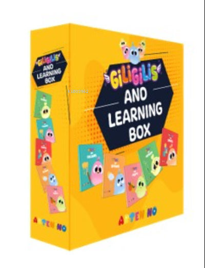 Giligilis and Learning Box;İngilizce Eğitici Mini Karton Kitap Serisi