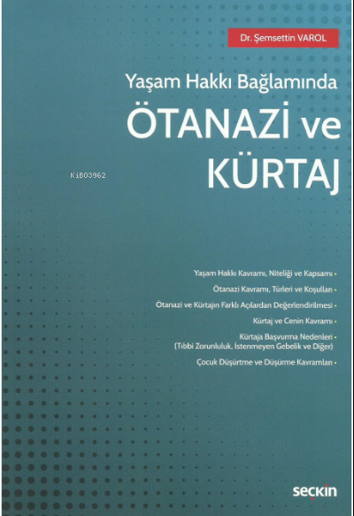 Ötanazi ve Kürtaj