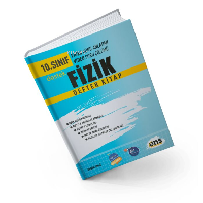 ENS Yayıncılık 10. Sınıf Fizik Defter Kitap