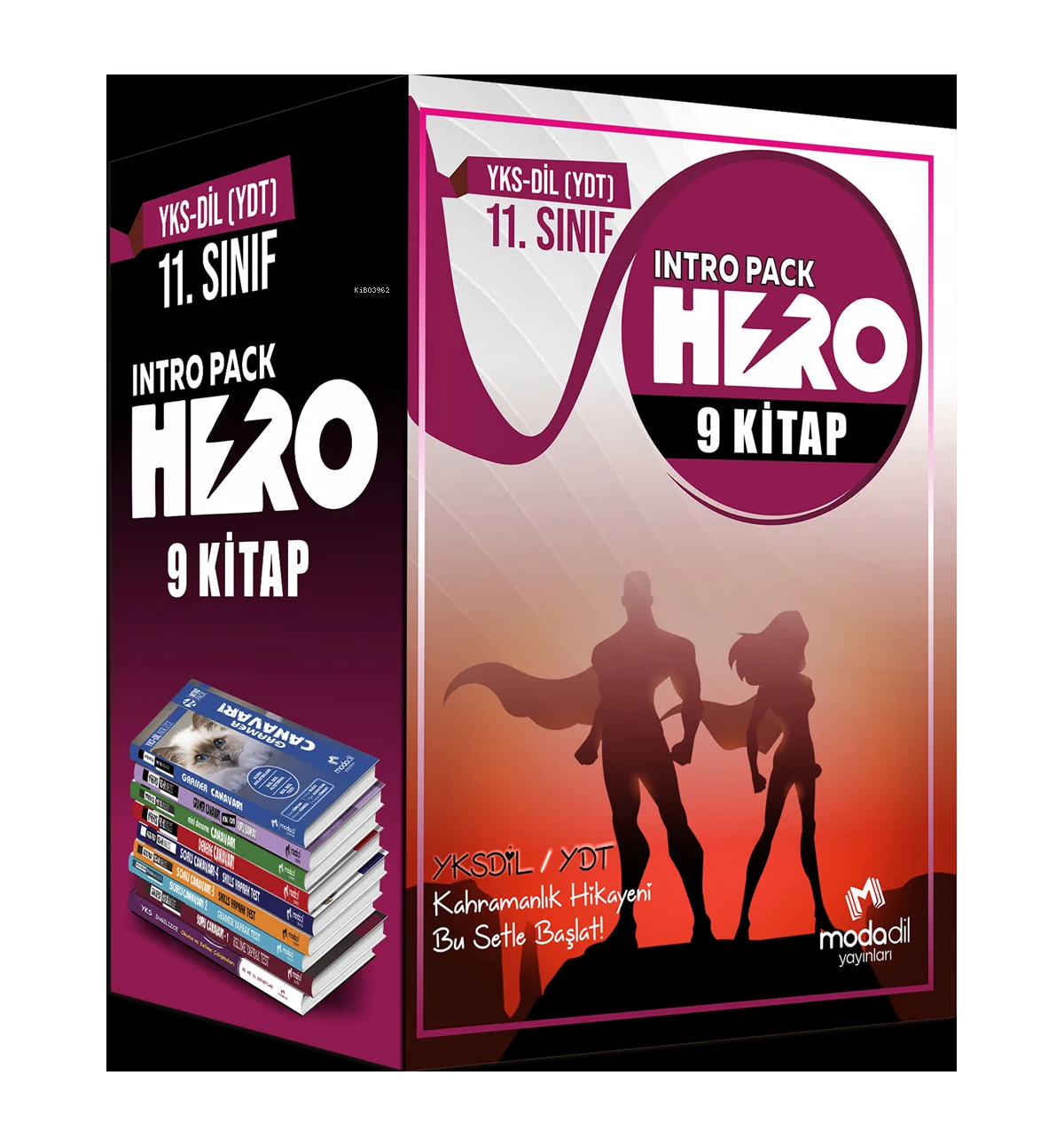 YKS - DİL YDT İntro Pack Hero 9 Kitap Set