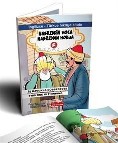 Nasrettin Hoca 2 - İngilizce - Türkçe (Renkli - Resimli 7+Yaş) İlköğretim Düzeyi