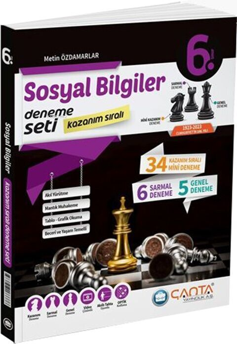 6. Sınıf Sosyal Bilgiler Kazanım Sıralı Deneme Seti