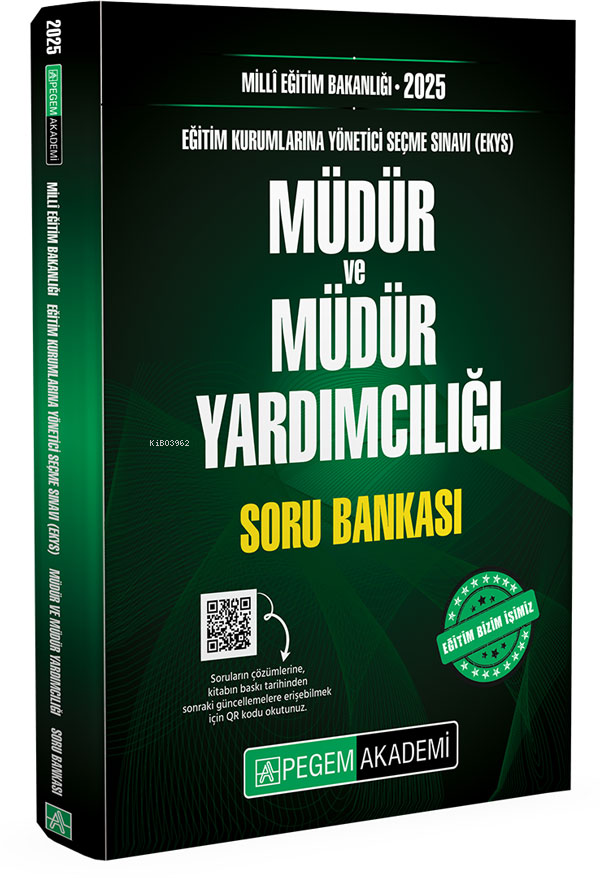 Milli Eğitim Bakanlığı EKYS Müdür Ve Müdür Yardımcılığı Soru Bankası