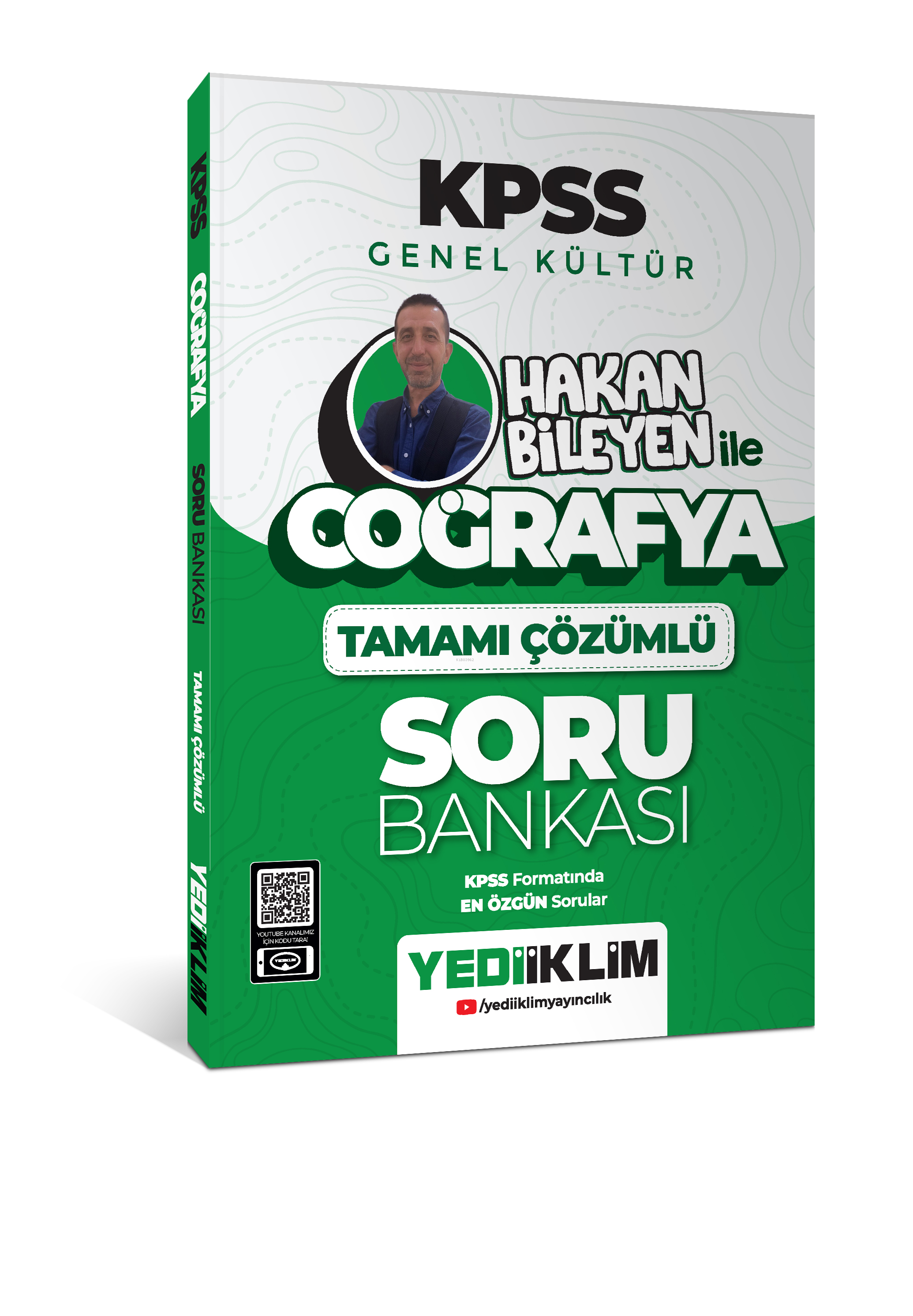 Yediiklim 2025 KPSS Genel Kültür Coğrafya Hakan Bileyen İle Tamamı Çözümlü Soru Bankası