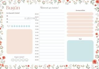  Günlük Planlayıcı 7 | Günlük Planlayıcı 7 | Wenote Tasarım | 8684378791221 