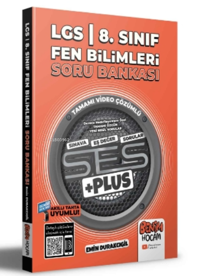 2022 LGS 8.Sınıf Fen Bilimleri Ses Plus Soru Bankası