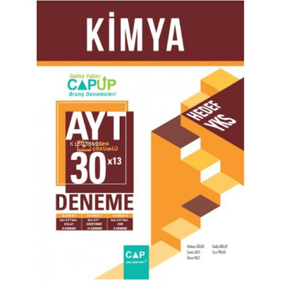 Çap Ayt Up Deneme Kimya  (30*13) - 2022