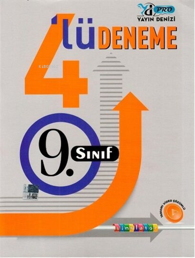  Yayın Denizi 09Sınıf Pro Simülatör 4 Lü Deneme 2021 | Yayın Denizi 09Sınıf Pro Simülatör 4 Lü Deneme 2021 | Kolektif | Yayın Denizi | 9786051973784 
