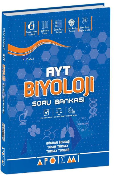 2023 AYT Biyoloji Soru Bankası