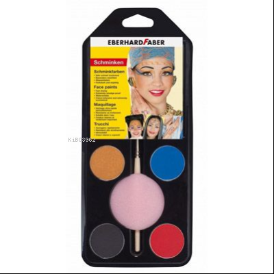  Eberhard Faber Yüz Boyası (4 Renk) (Tablet) | Eberhard Faber Yüz Boyası (4 Renk) (Tablet) | Faber Castell | 4087205790031 