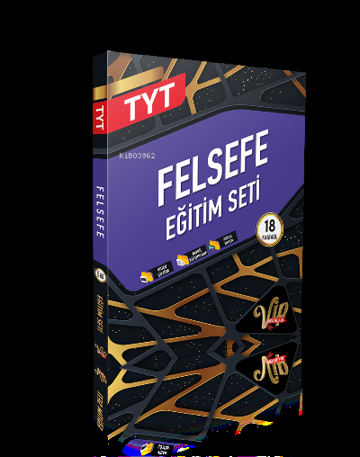 Vip Tyt Felsefe Eğitim Seti - (Gold)