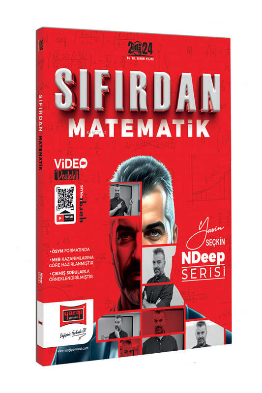  Yargı 2024 NDeep Serisi Sıfırdan Matematik | Yasin Seçkin | YARGI YAYINEVİ | 9786253700775 | 