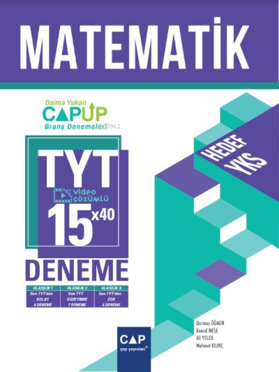 Çap Tyt Up Deneme Matematik 15 Li - 2022