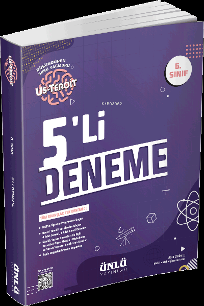 Ünlü 6. Sınıf Us-Teroit 5’li Deneme