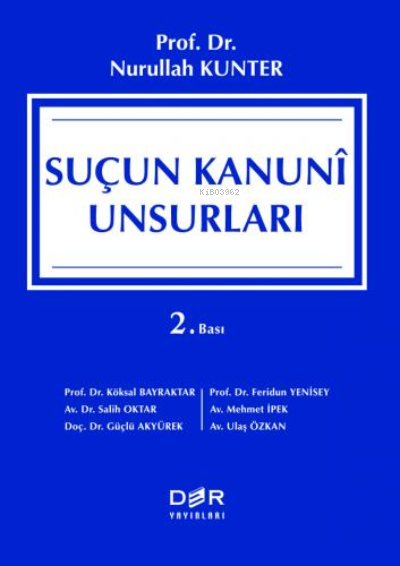 Suçun Kanuni Unsurları