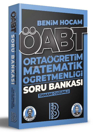 2023 ÖABT Ortaöğretim Matematik Öğretmenliği Tamamı Çözümlü Soru Bankası