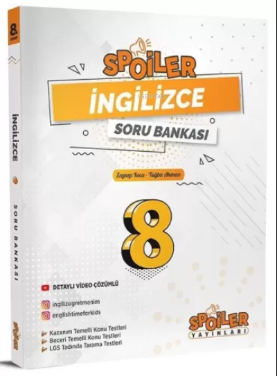 8.Sınıf Spoıler Ingılızce Sb