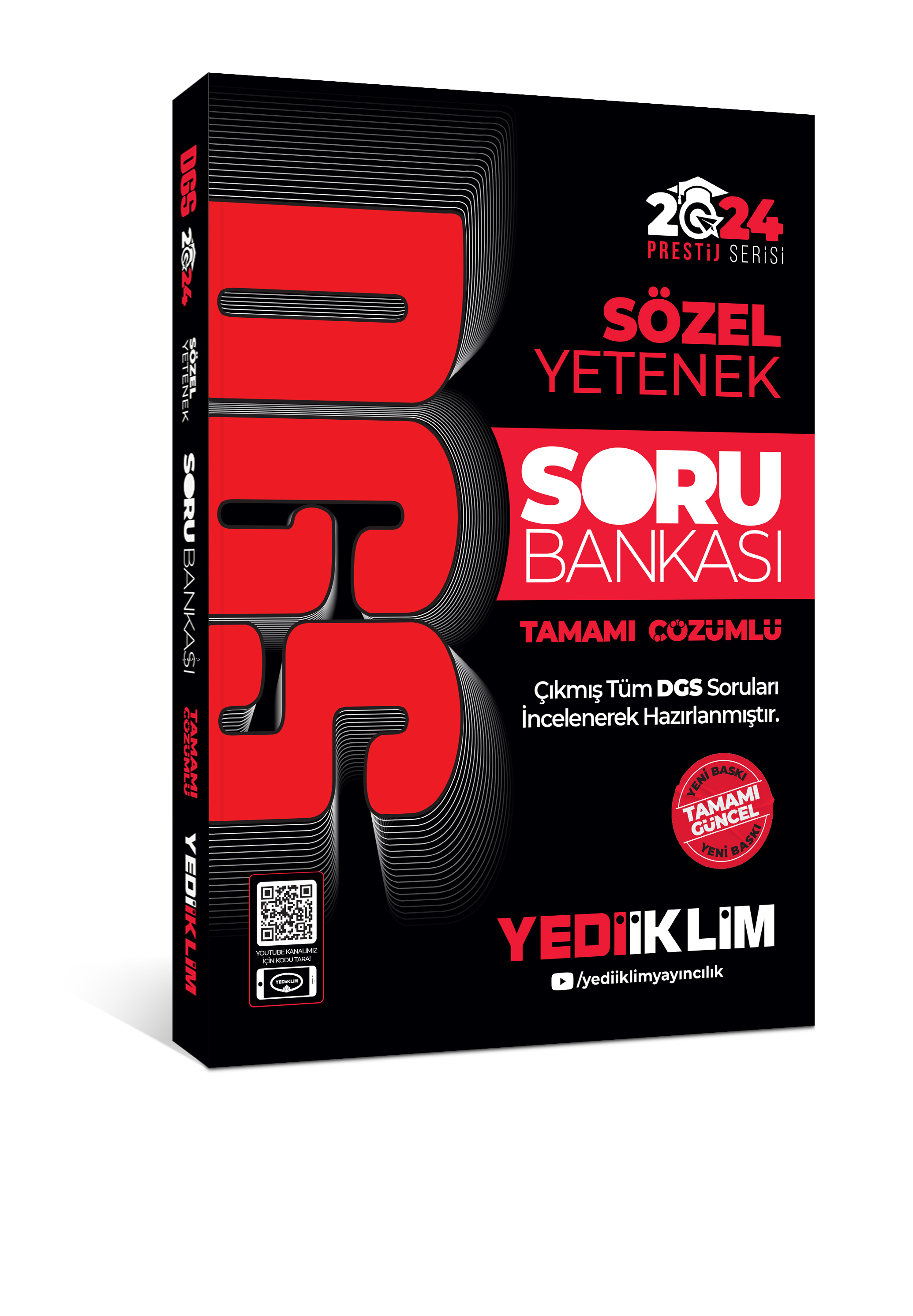  Yediiklim Yayınları 2024 DGS Sözel Yetenek Tamamı Çözümlü Soru Bankası | Yediiklim Yayınları 2024 DGS Sözel Yetenek Tamamı Çözümlü Soru Bankası | Kolektif | Yediiklim Yayıncılık | 9786254313677 