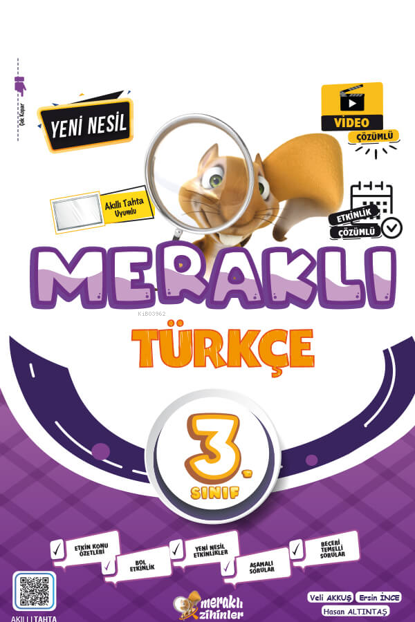 3. Sınıf Meraklı Türkçe Kitabı