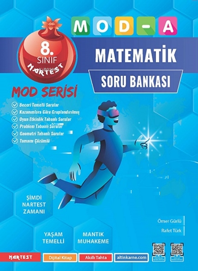 8. Sınıf Mod-A Matematik Soru Bankası Orta