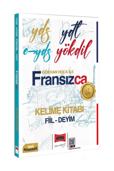  Yargı Yayınları 2025 YDS YDT EYDS YÖKDİL Gökhan Hoca İle Fransızca Kelime Kitabı Fiil Deyim | Yargı Yayınları 2025 YDS YDT EYDS YÖKDİL Gökhan Hoca İle Fransızca Kelime Kitabı Fiil Deyim | Gökhan Yılmaz | Yargı Yayınevi | 9786253703738 