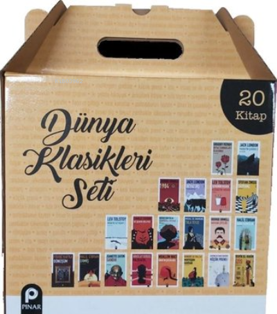 Dünya Klasikleri Seti (Kutulu 20 Kitap Takım)