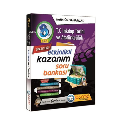 Çanta 8.Sınıf Kazanım Tc.İnkılap Tarihi ve Atatürkçülük Soru.Bankası