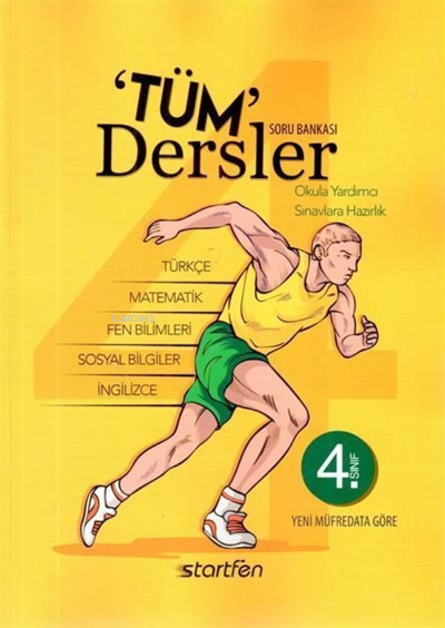 Startfen 4.Sınıf Tüm Dersler Soru Bankası