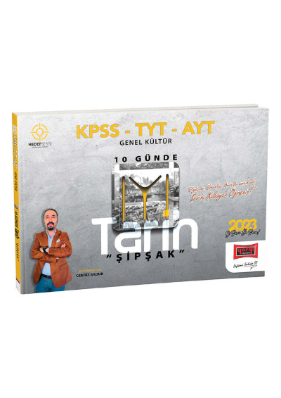  2023 KPSS TYT AYT Hedef Serisi Genel Kültür 10 Günde Şipşak Tarih | 2023 KPSS TYT AYT Hedef Serisi Genel Kültür 10 Günde Şipşak Tarih | Cengiz Badur | Yargı Yayınevi | 9786254214202 