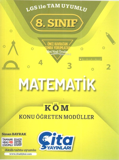  8Sınıf Matematik (Köm) Konu Öğreten Modüller | Kolektif | Çita Yayınları (Bayilik) | 9786257806831 | 