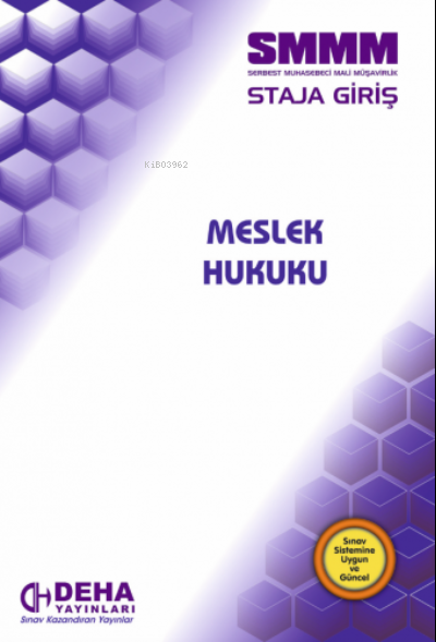  Smmm Konu 8 Meslek Hukuku 2022 / Deha Yay | Kolektif | Deha Yayınları | 9786054558629 | 