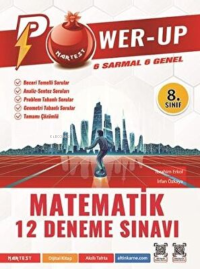 8. Sınıf Power-up Matematik 12 Deneme Sınavı (kampanyalı)