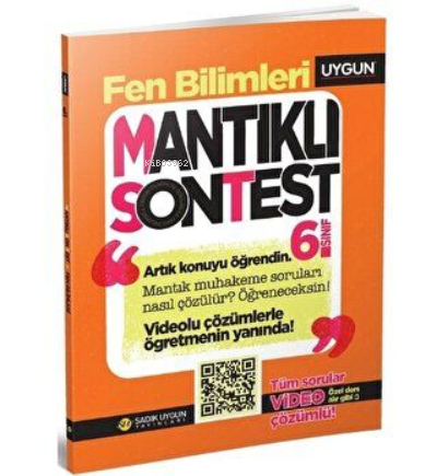  6Sınıf Mantıklı Son Test Fen Bilimleri | 6Sınıf Mantıklı Son Test Fen Bilimleri | Kolektif | Sadık Uygun Yayınları | 9786257178020 