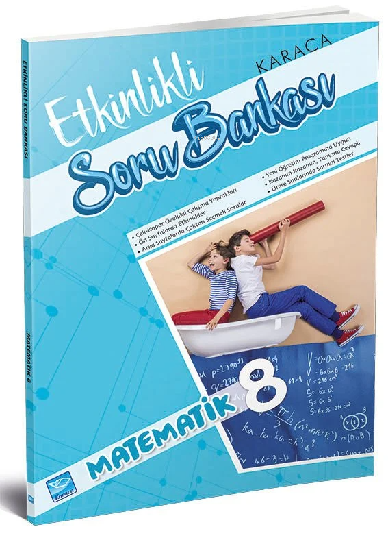  Etkinlikli Soru Bankası Matematik 8 Sınıf | Etkinlikli Soru Bankası Matematik 8 Sınıf | Kolektif | Karaca Eğitim Yayınları | 9786051901718 