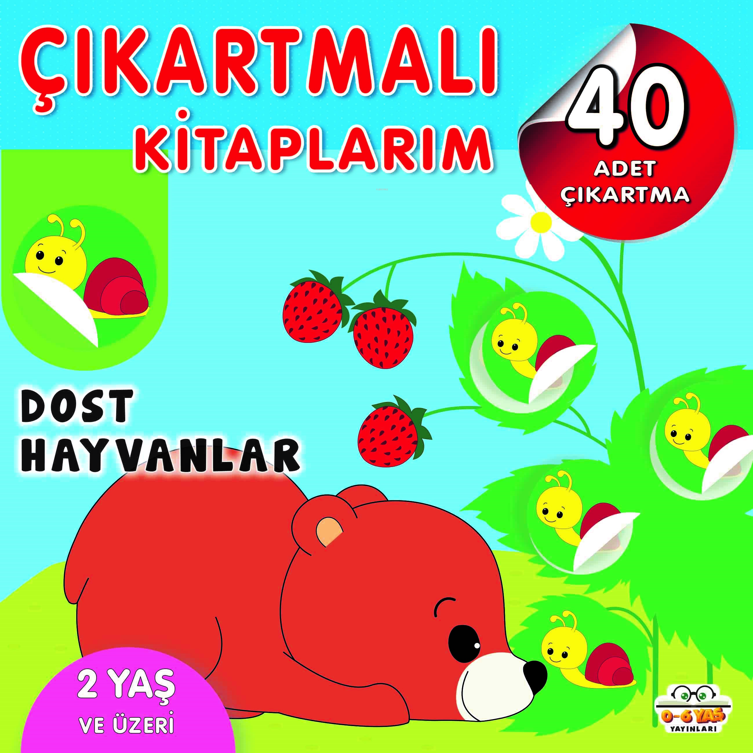 Çıkartmalı Kitaplarım-Dost Hayvanlar