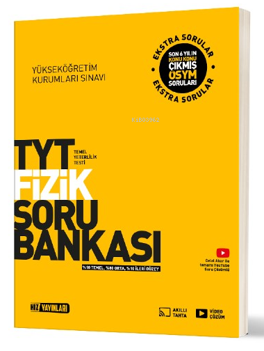 Hız Yayınları TYT Fizik Soru Bankası