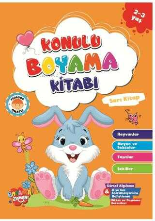  Konulu Boyama Kitabı Serisi Sarı Kitap 23 Yaş | Konulu Boyama Kitabı Serisi Sarı Kitap 23 Yaş | Abdullah Karaca | Boyama Zamanı | 9786256009165 