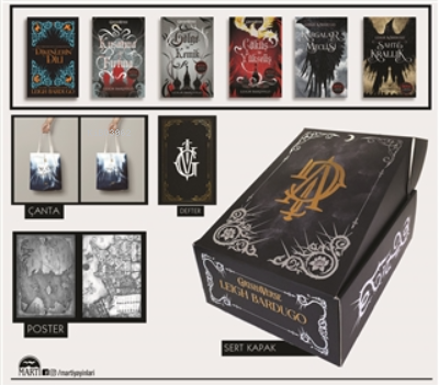  Grisha Verse (poster çanta defter Hediyeli 6 Kitap Set) Ciltli | Leigh Bardugo | Filiz Odabaş | Hümanur Turan | Martı Yayınları | 9786254485305 | 