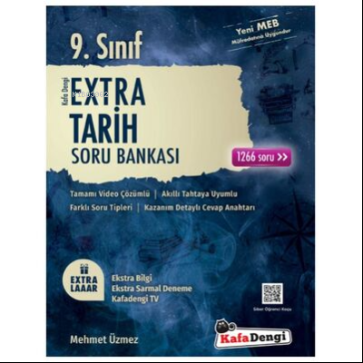 KafaDengi 9.Sınıf Extra Coğrafya Soru Bankası (Tümü Video Çözümlü)