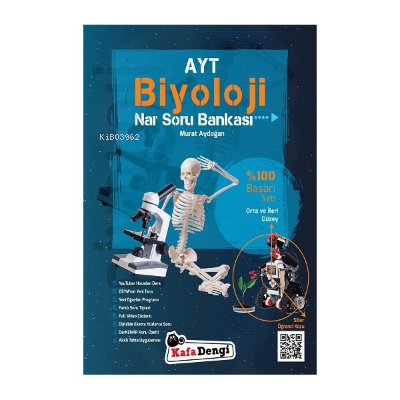 KafaDengi AYT Biyoloji Soru Bankası (Tümü Video Çözümlü) - %100 Başarı